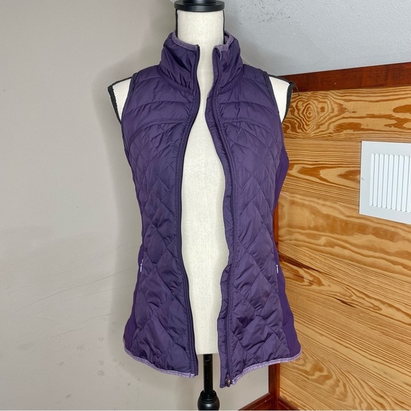 Lululemon Fluff Off Goose Down Puffer Vest in Deep Zinfandel Purple 8 W4B76S - Picture 7 of 12